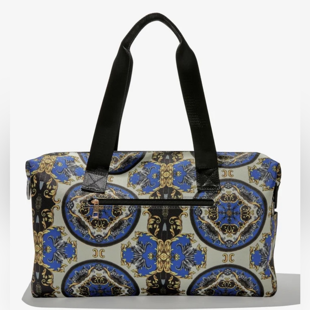 Alice + Olivia Duffle Bag Regal Romance Detachable Strap with Pockets New $90